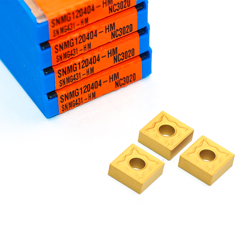 SNMG120404-HM NC3020 carbide inserts turning tools 100% for metal machining