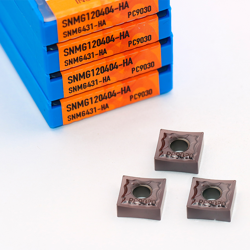 SNMG120404-HA PC9030 carbide inserts lathe cnc tools for stainless machining