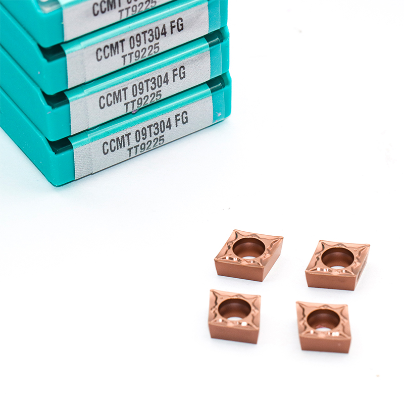 CCMT 09T304 FG TT9225 carbide inserts turning tools for stainless steel processing