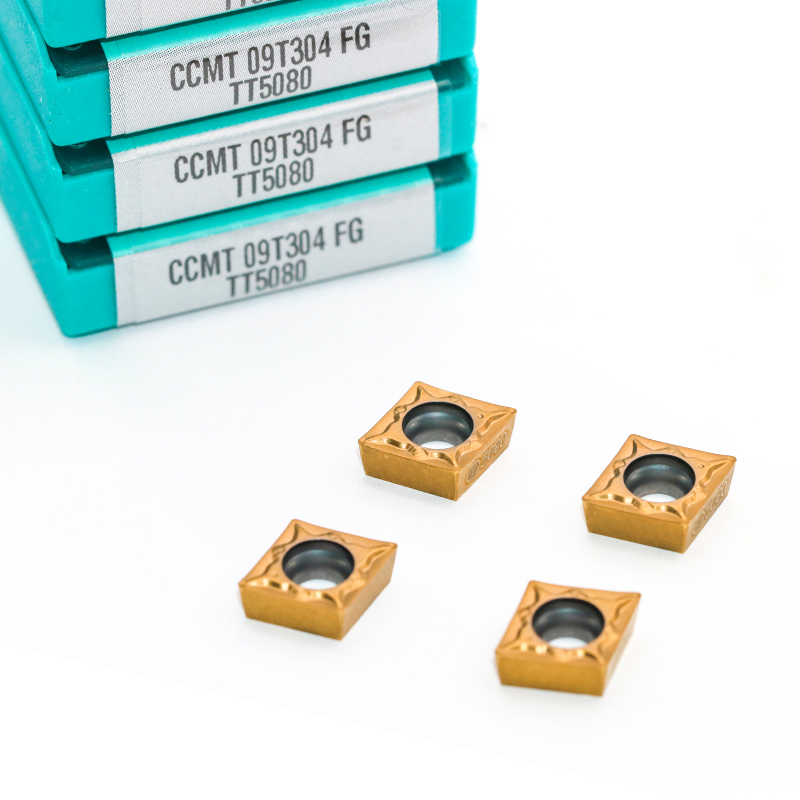 CCMT 09T304 FG TT5080 carbide inserts turning tools famous taegutec brand