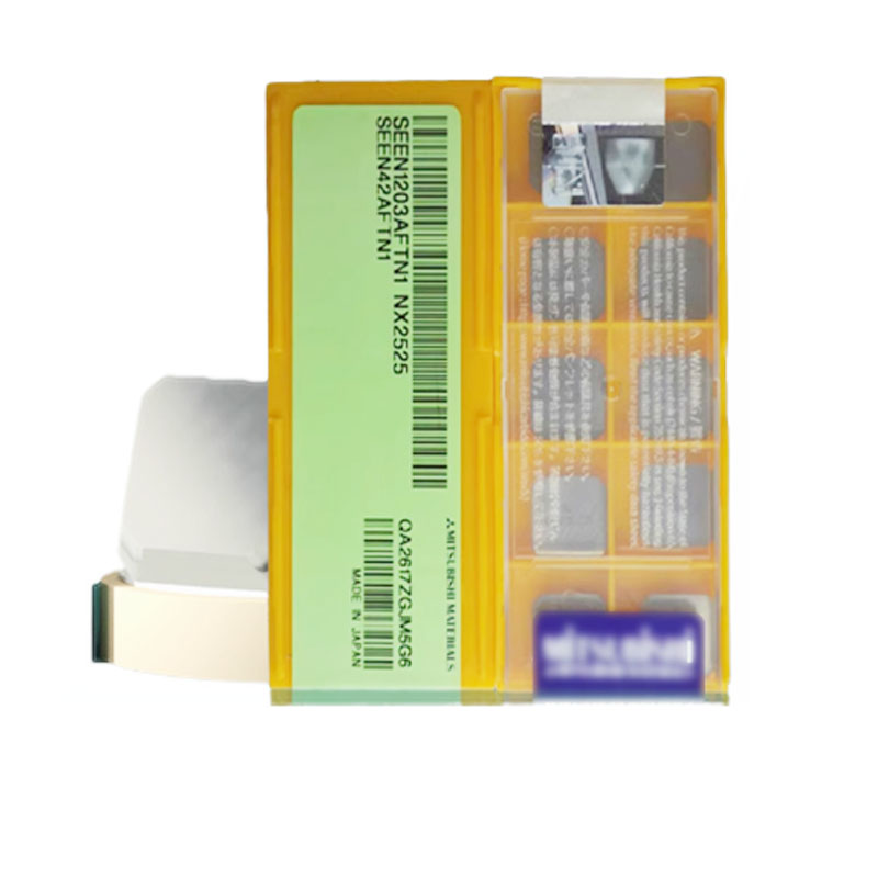 Precision Milling Machine Ceramic-Metal CNC Inserts Seen1203afn1 Nx2525