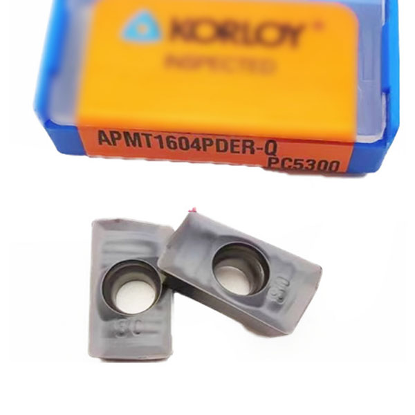 Cermet Apmt1604 Pder Korloys Stainless Steel Milling Inserts