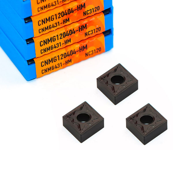 Precision Machining Ceramic Carbide Cutting Inserts Cnmg120404-Hm Nc3120