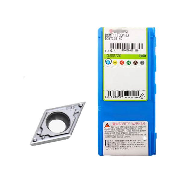 Japan Cemented Carbide Inserts for CNC Machine Auto Parts Dcmt11t304hq Tn60