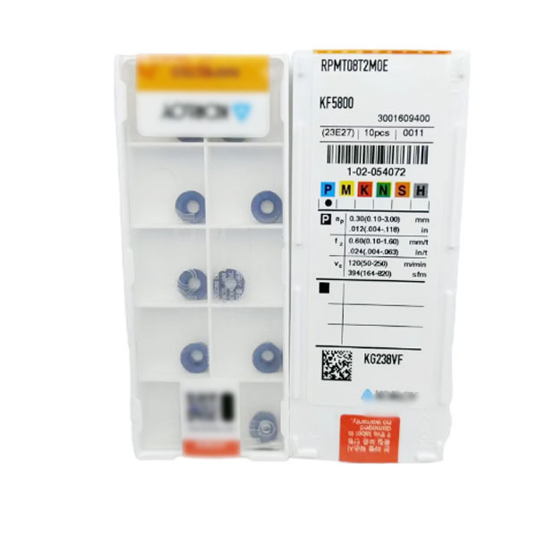 CNC Korloys Original Rpmt10t3m0-Q PC5300 Round Milling Carbide Insert Machine Cutting Tool