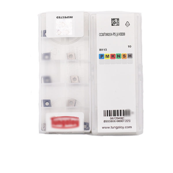 Tungaloys Inserts Dcmt /Apmt/Cnmg/Wnmg/Apkt/Aomt/Somt Ccmt060204-Psj Ns530