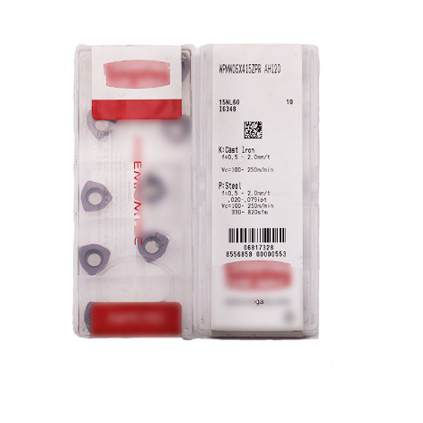 Tungaloys CNC Machine Cast Iron Milling Carbide Inserts Wpmw06X415zpr Ah120