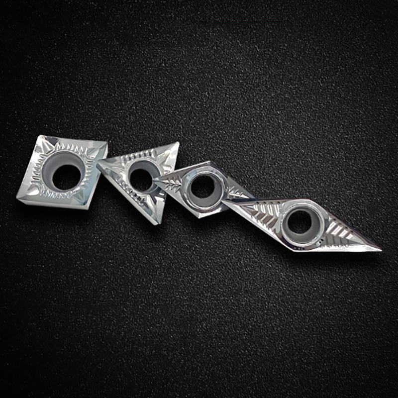 Aluminum CNC Lathe Cutting Diamond Internal Boring Tools External Turning Inserts