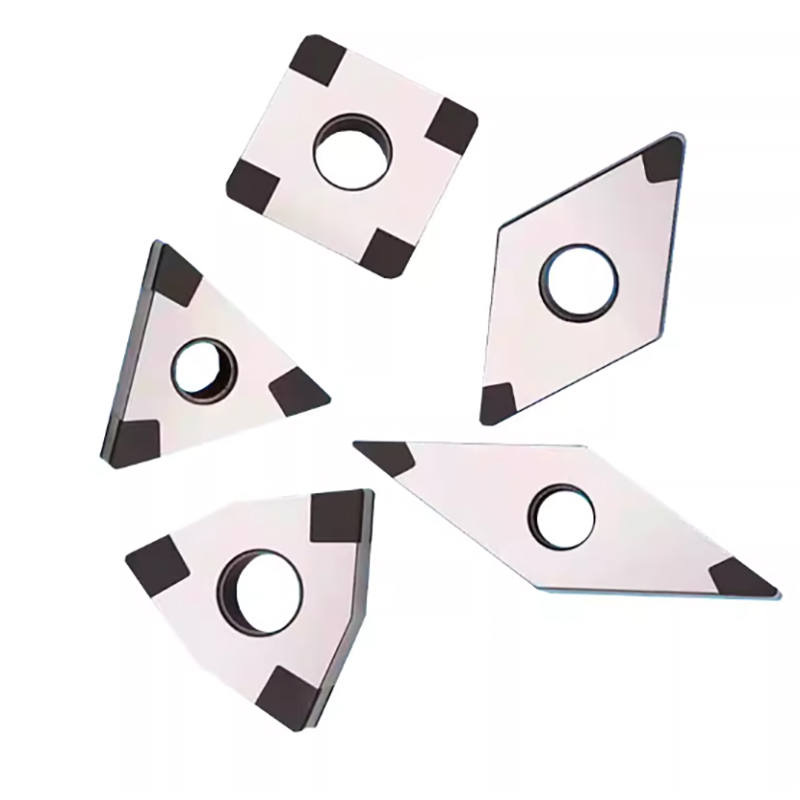Durable Triangle CBN Cutting High-Hardness Insert for CNC External Machining Tnga160404 R0.4