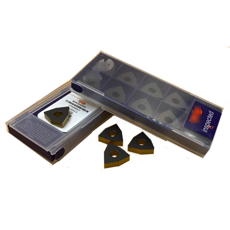 High-Precision Coated Impact-Resistant CNC Carbide Inserts Wnma080408/12 Yg1001
