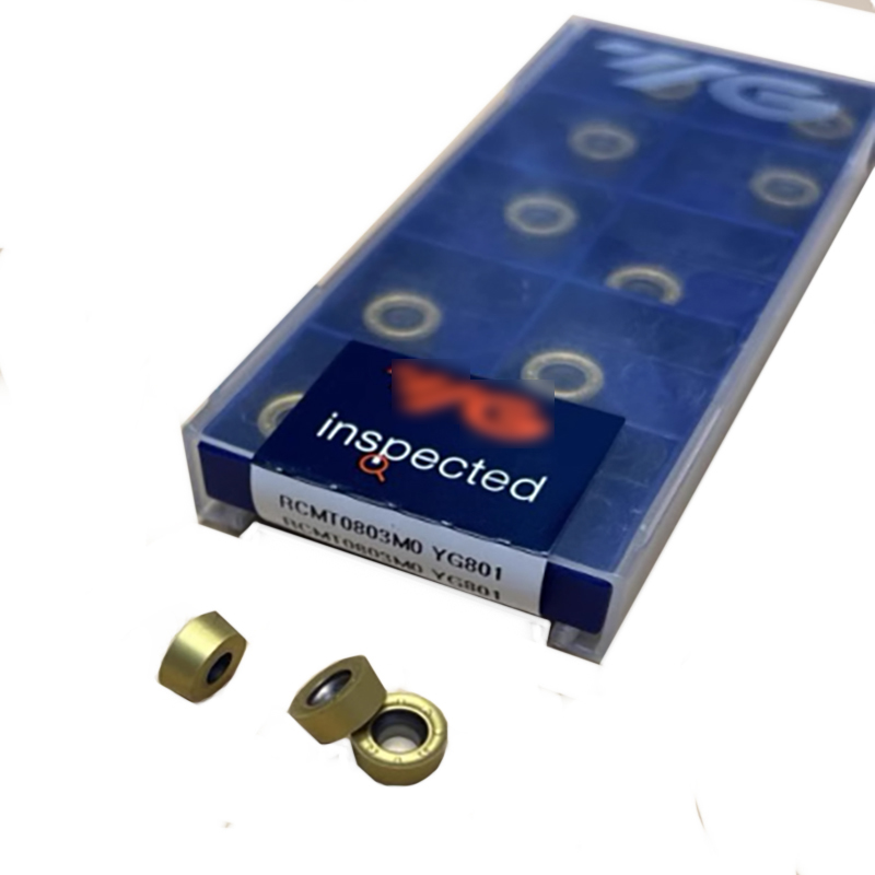 High Quality Tungsten Carbide Inserts for CNC Machines Rcmt0803mo Yg801