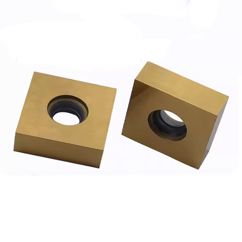 Zhuzhou Carbide Square Vertical-Mounted Milling Insert 20X20X7 Yc30s, Flat-Coated, Universal for Steel Machining on Edge Milling Machines