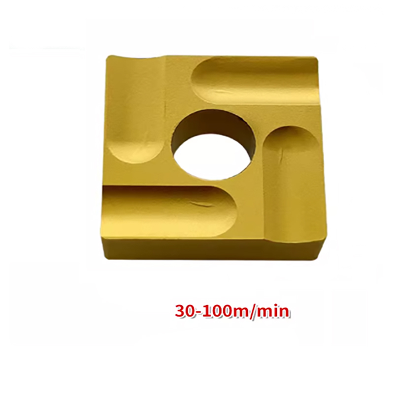 Square Indexable Grooving Insert with Coating 41605hcn2541905A Specialized for Rough Machining