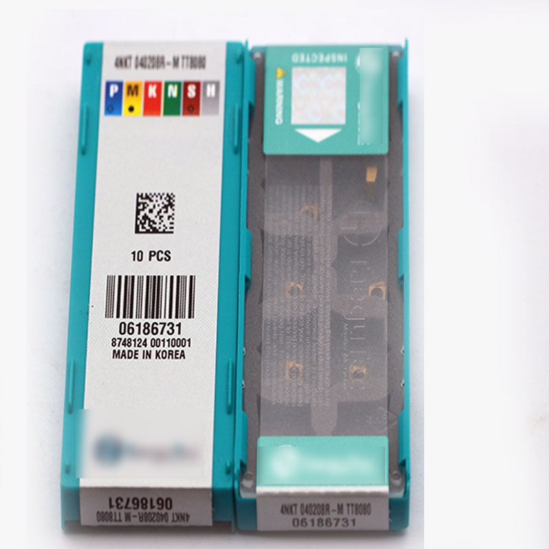 CNC Fast Feed High Precision Milling Cutter Inserts 4nkt 040208r-M