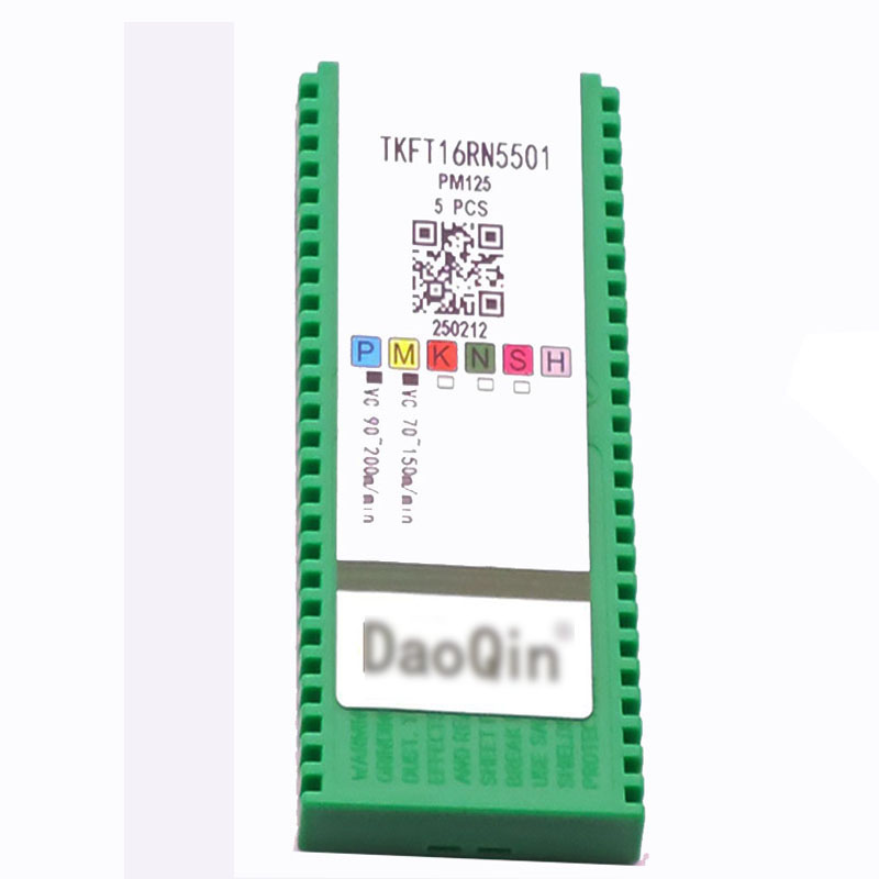 Turning Tool CNC Lathe Tungsten Carbide Inserts for Stainless Steel (TKFT 16RN5501)