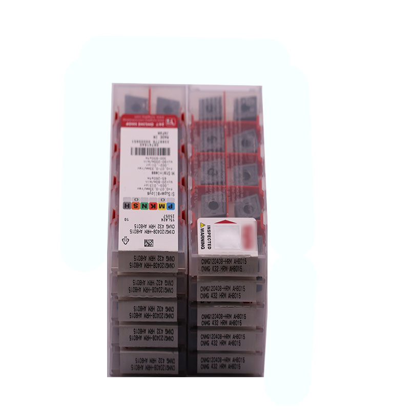 High-Performance CNC Tungsten Carbide Insert for Steel Machining Cnmg120408-Hrm Ah8015