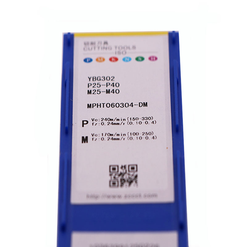 High Performance Lathe CNC Milling Insert for Indexable Milling Tools Apkt11t308-Pm Ybg202