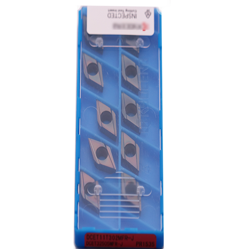 High Precision Carbide CNC Kyoceras Milling Inserts Dcet 11t302mfr-J