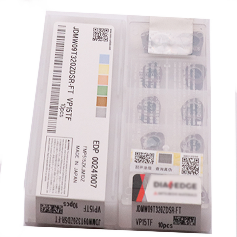 High Feed Carbide R2 Cutting Rough Milling Insert Jdmw09t320zdsr-FT Vp156TF